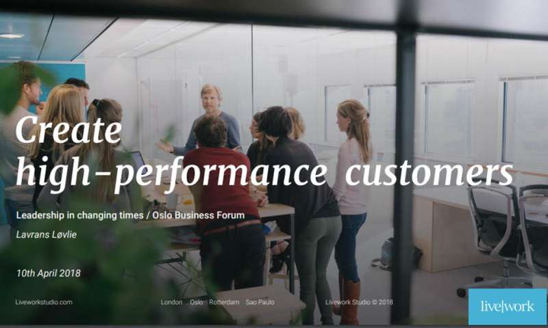 High performance customers through service design thinking