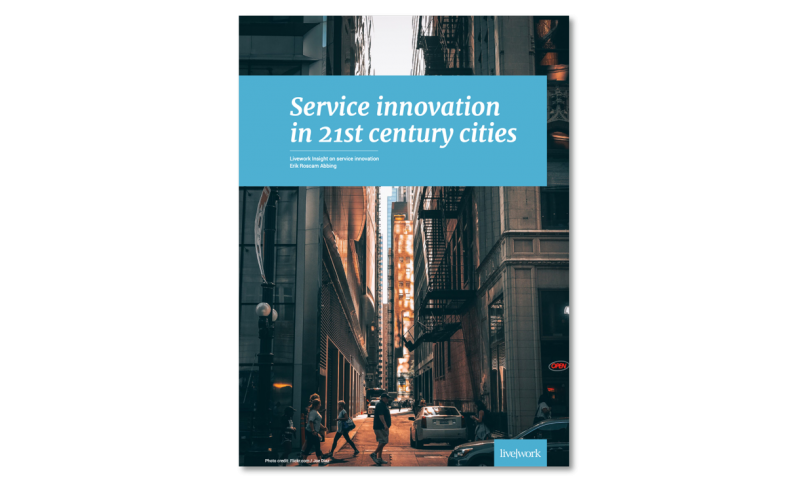 Service innovation in 21st century cities