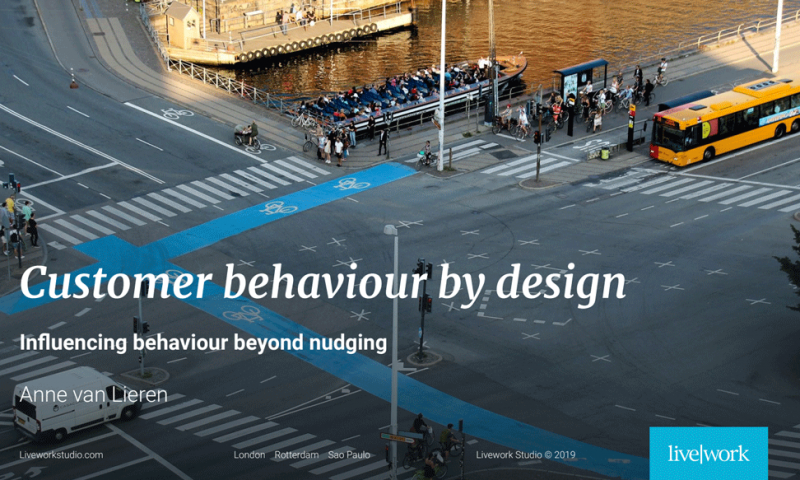 Customer behaviour by design