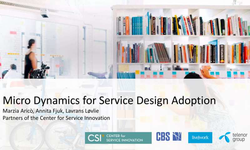 Micro Dynamics for Service Design Adoption