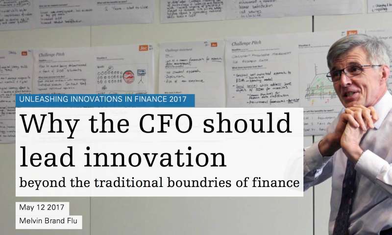 The CFO should lead innovation