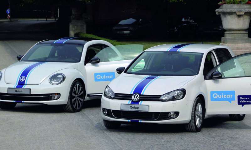 Volkswagen's Quicar is on the road