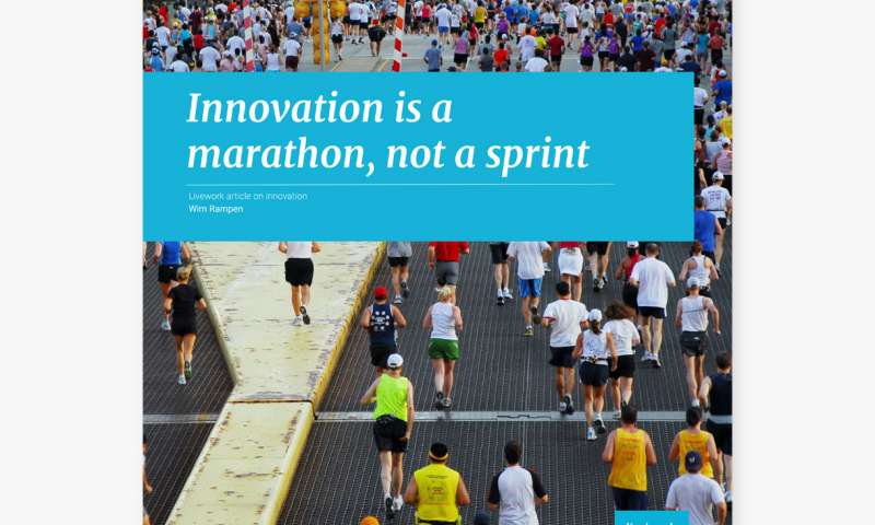 Innovation is a marathon, not a sprint