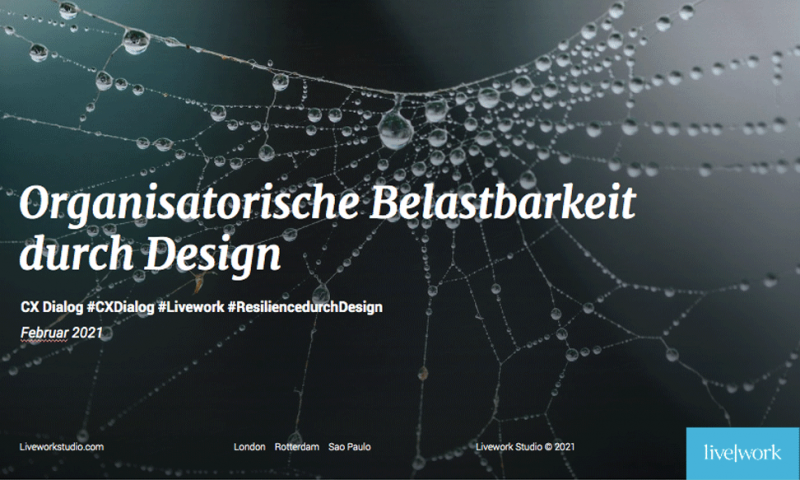 Organisatorische Belastbarkeit durch Design