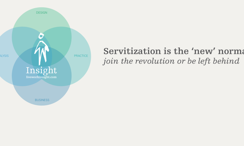 Servitization is the 'new' normal