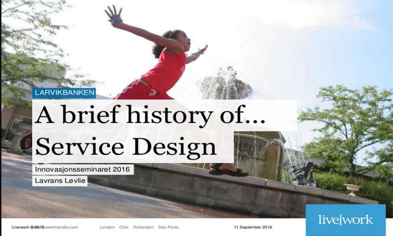 A brief history of…service design