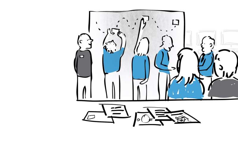 Service design brings people out of the trenches