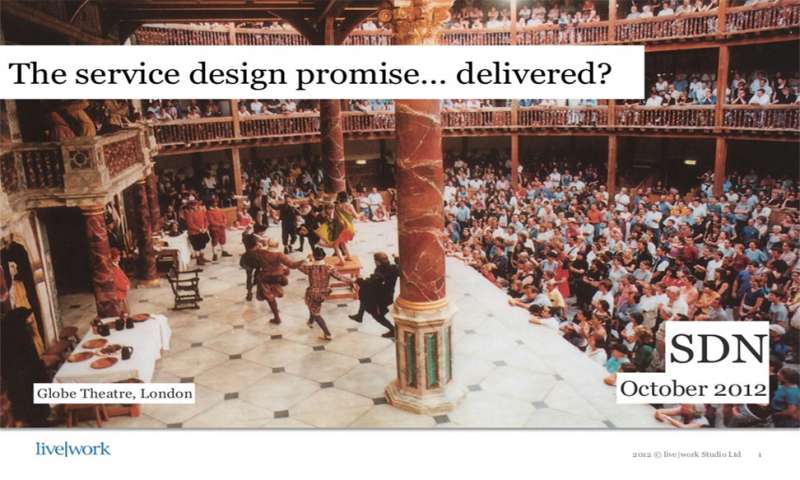 The service design promise...delivered?