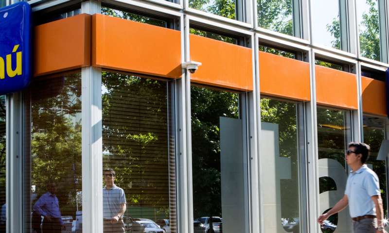 A bank with 150 service designers